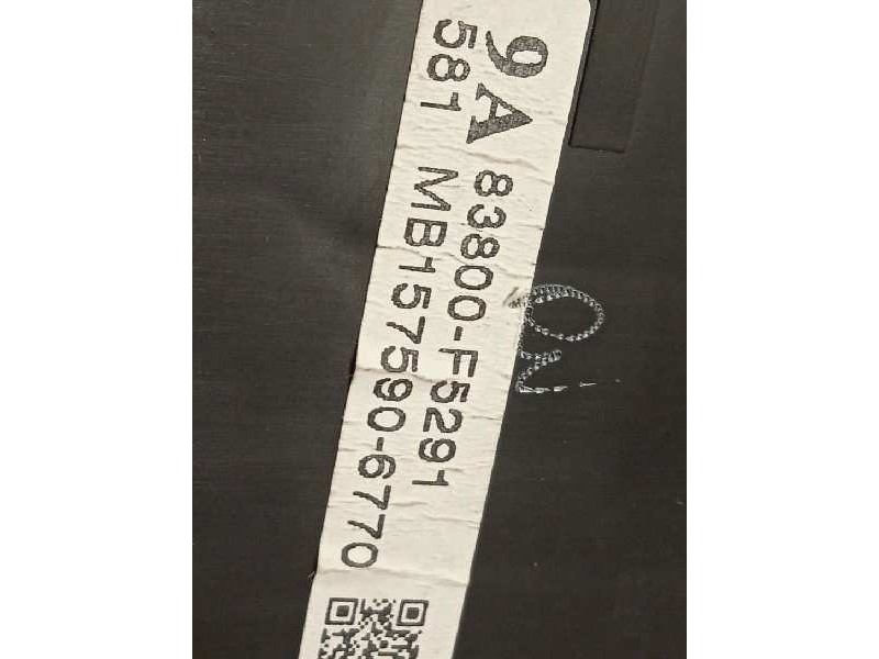 Recambio de cuadro instrumentos para toyota yaris 1.5 16v cat referencia OEM IAM 83800F5291  