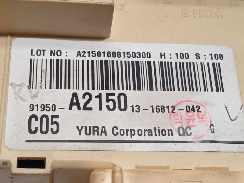 Recambio de caja reles / fusibles para kia cee´d 1.4 crdi cat referencia OEM IAM 91950A2150  