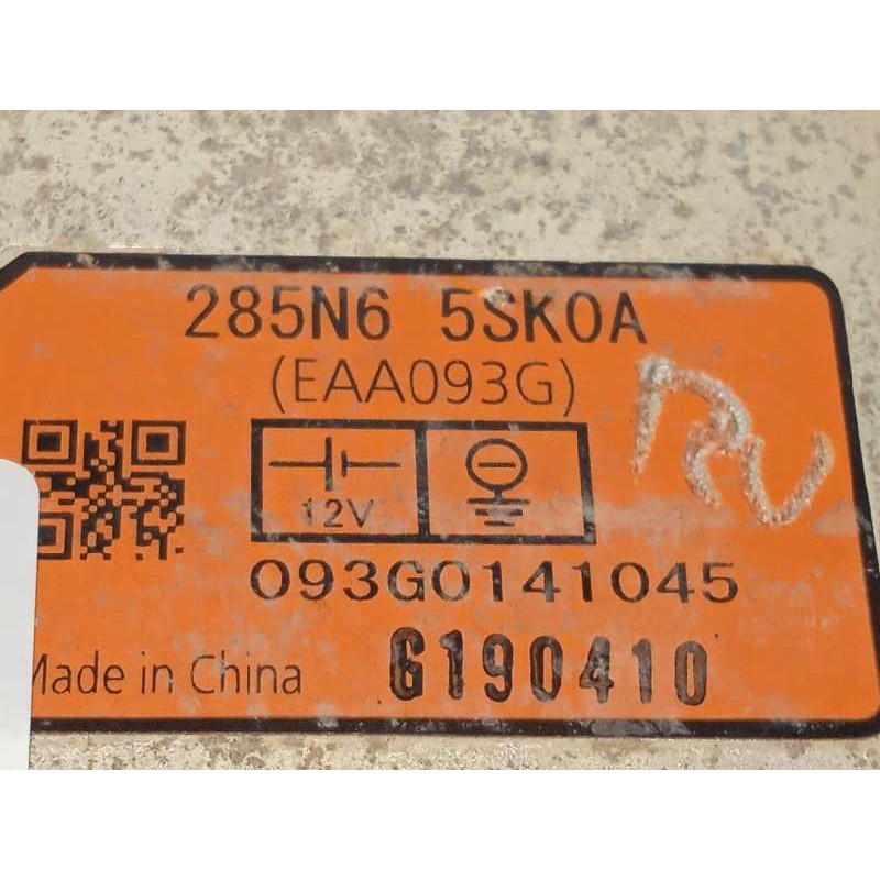Recambio de modulo electronico para nissan leaf referencia OEM IAM 285N65SK0A  
