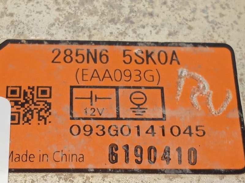 Recambio de modulo electronico para nissan leaf referencia OEM IAM 285N65SK0A  