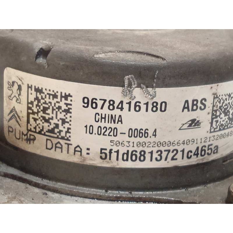 Recambio de abs para citroën c3 tonic referencia OEM IAM 9678416180 10091511603 10022000664