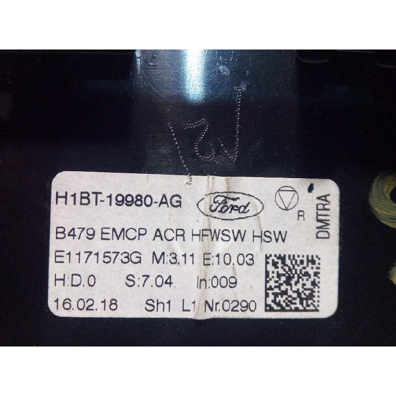 Recambio de mando climatizador para ford fiesta (ce1) 1.1 cat referencia OEM IAM H1BT19980AG  2370029