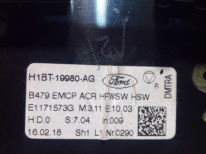 Recambio de mando climatizador para ford fiesta (ce1) 1.1 cat referencia OEM IAM H1BT19980AG  2370029