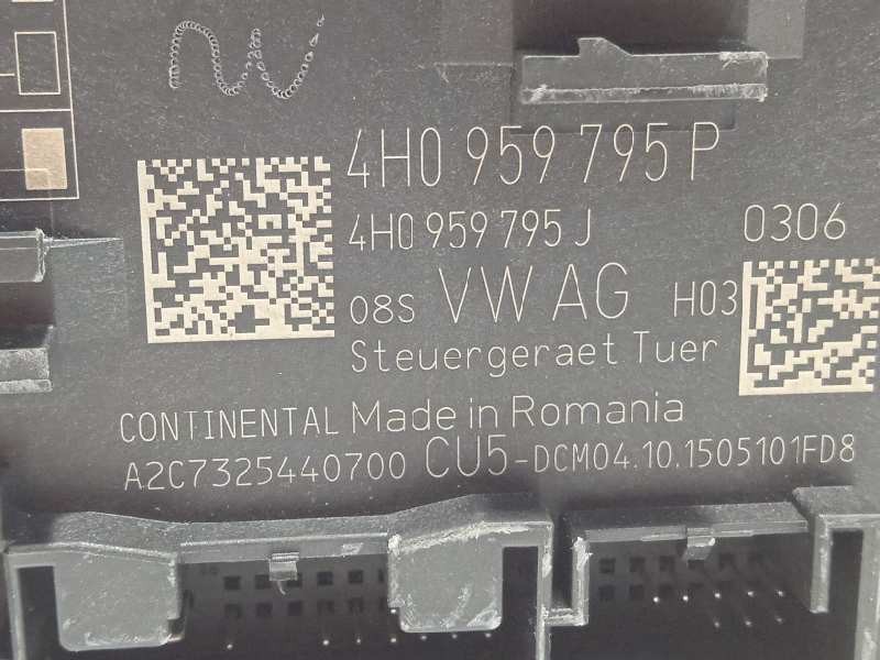 Recambio de centralita confort para porsche macan (typ ) s diesel referencia OEM IAM 4H0959795P  