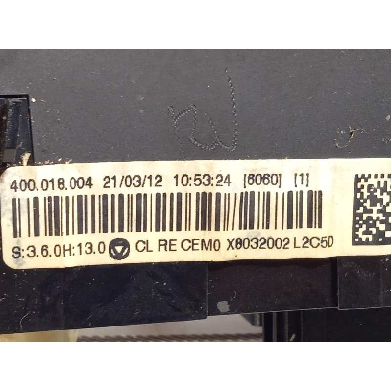 Recambio de mando calefaccion / aire acondicionado para citroën c3 tonic referencia OEM IAM 400018004  9675400180