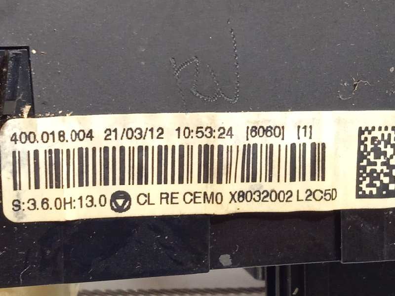 Recambio de mando calefaccion / aire acondicionado para citroën c3 tonic referencia OEM IAM 400018004  9675400180