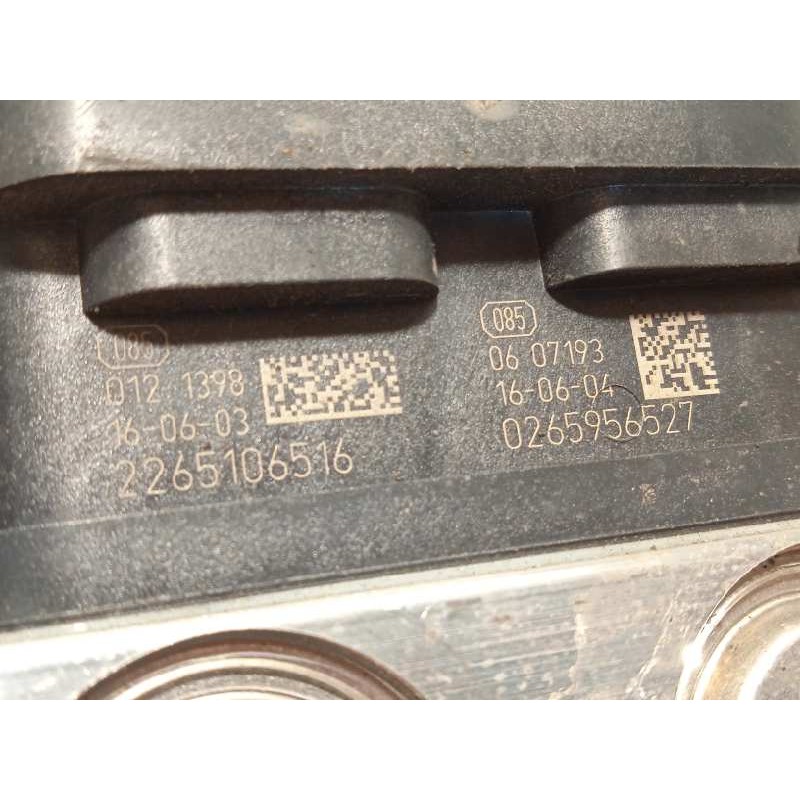 Recambio de abs para renault kadjar 1.6 dci diesel fap energy referencia OEM IAM 476601356R 0265956527 269829