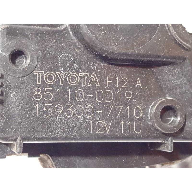 Recambio de motor limpia delantero para toyota yaris 1.5 16v cat referencia OEM IAM 851100D191  1593007710