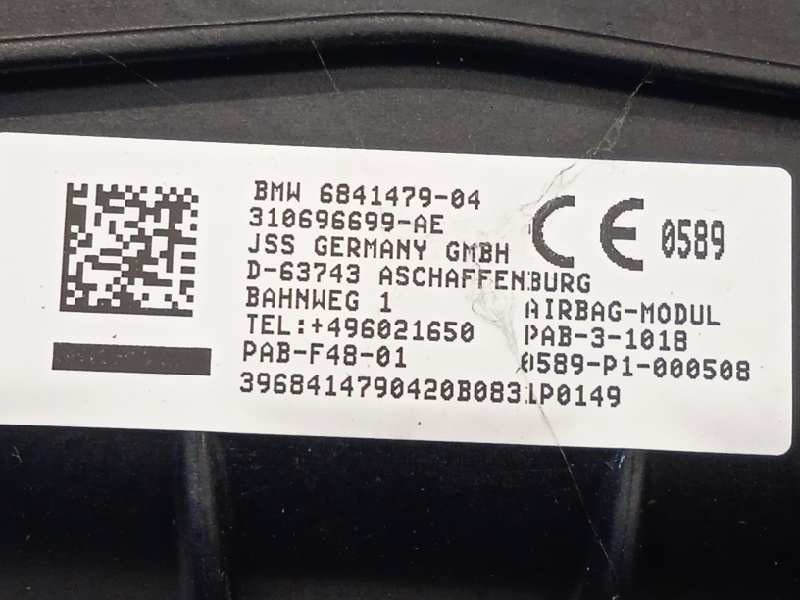 Recambio de kit airbag para bmw serie x1 (f48) 1.5 12v referencia OEM IAM 51456969855 72129296849 32307887356