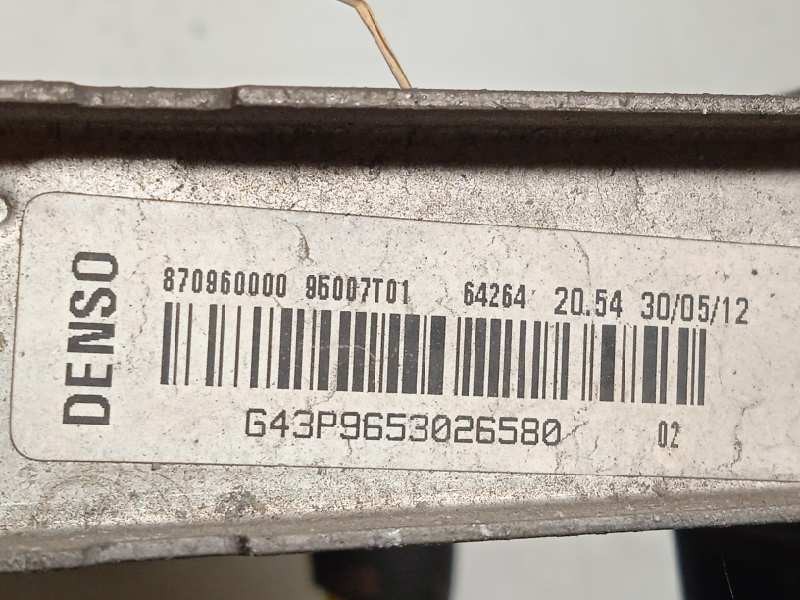 Recambio de radiador agua para citroën c3 tonic referencia OEM IAM 9653026580  870960000