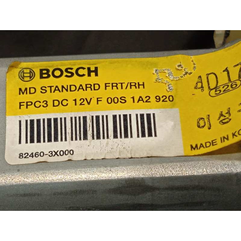 Recambio de elevalunas delantero derecho para hyundai elantra (md) tecno referencia OEM IAM 824803X061  824603X000