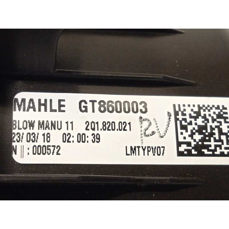 Recambio de motor calefaccion para volkswagen polo 1.0 tsi referencia OEM IAM 2Q1820021  GT860003