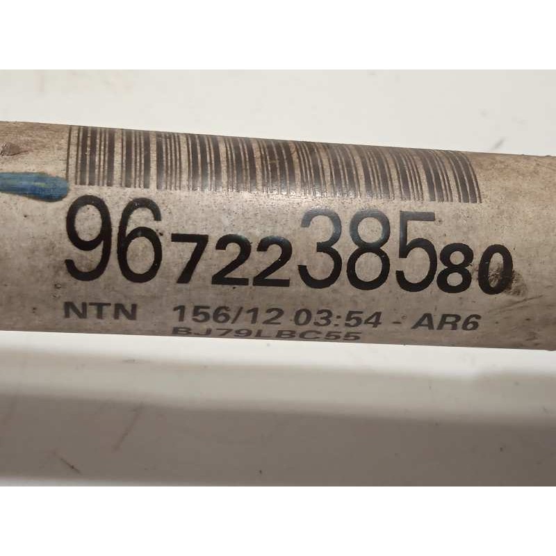 Recambio de transmision delantera izquierda para citroën c3 tonic referencia OEM IAM 9672238580  