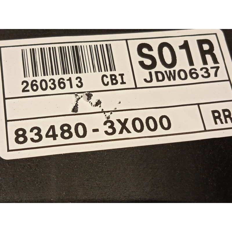 Recambio de elevalunas trasero derecho para hyundai elantra (md) tecno referencia OEM IAM 834803X000  834603X000