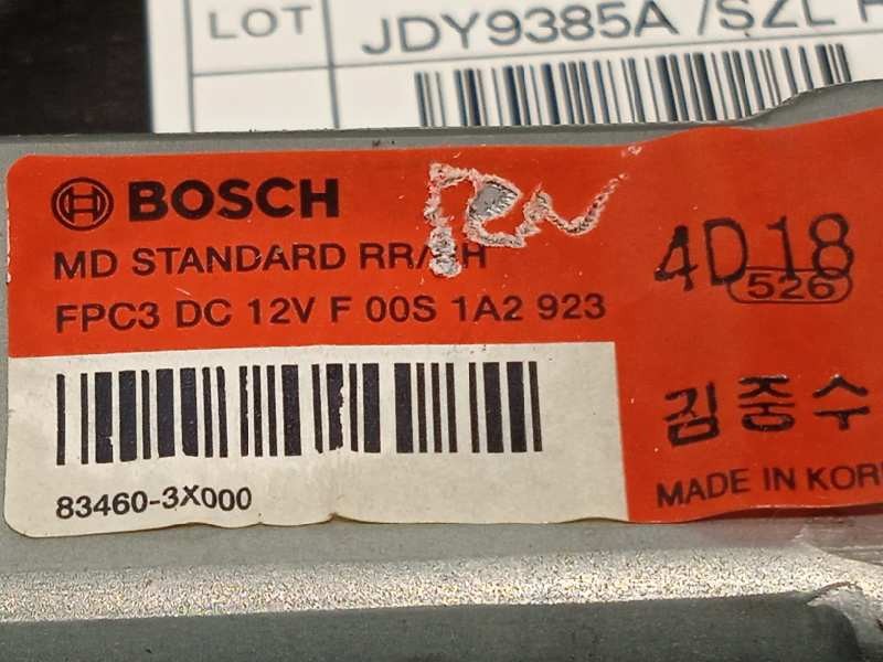 Recambio de elevalunas trasero derecho para hyundai elantra (md) tecno referencia OEM IAM 834803X000  834603X000