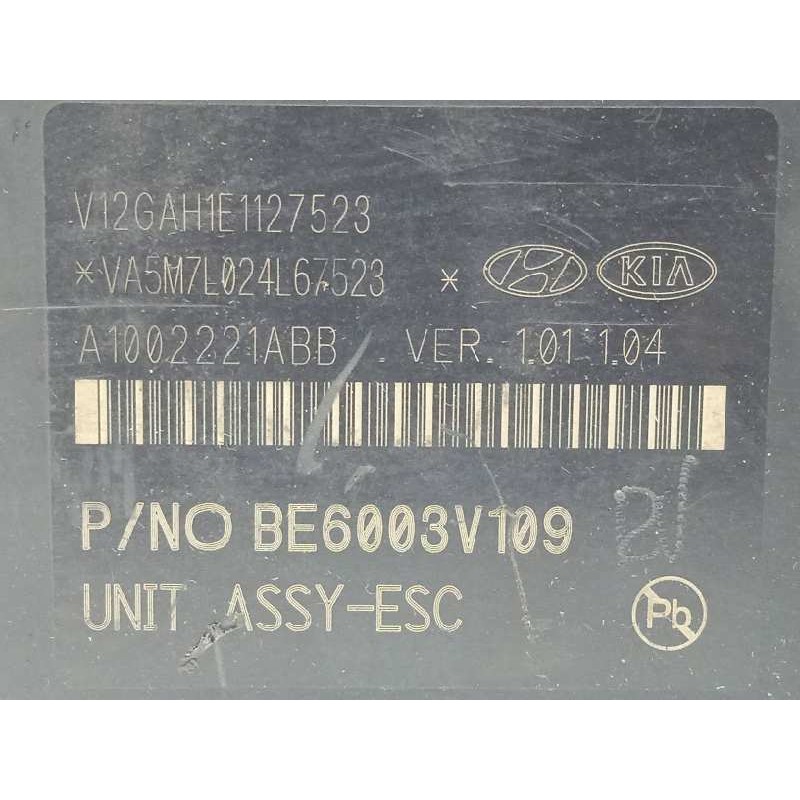 Recambio de abs para kia stonic (ybcuv) business referencia OEM IAM 58920H8260 BE6003V109 BH6013V105