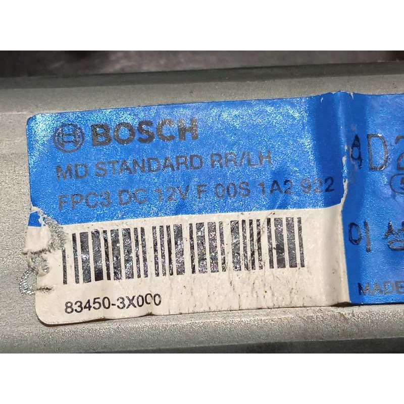 Recambio de elevalunas trasero izquierdo para hyundai elantra (md) tecno referencia OEM IAM 834703X000  834503X000