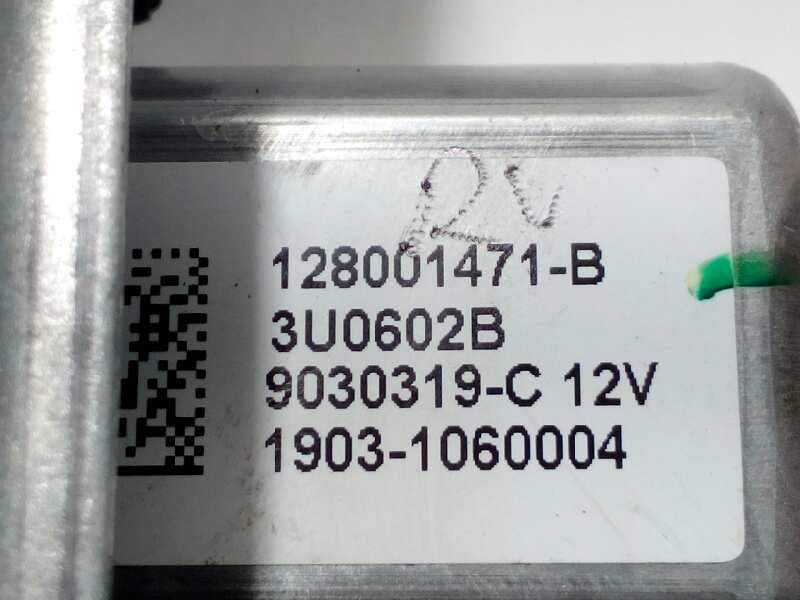 Recambio de elevalunas delantero derecho para renault trafic furgón 1.6 dci diesel referencia OEM IAM 128001471B  807207538R