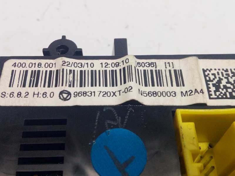 Recambio de mando climatizador para citroën ds3 1.6 hdi fap referencia OEM IAM 96831720XT  6452W7