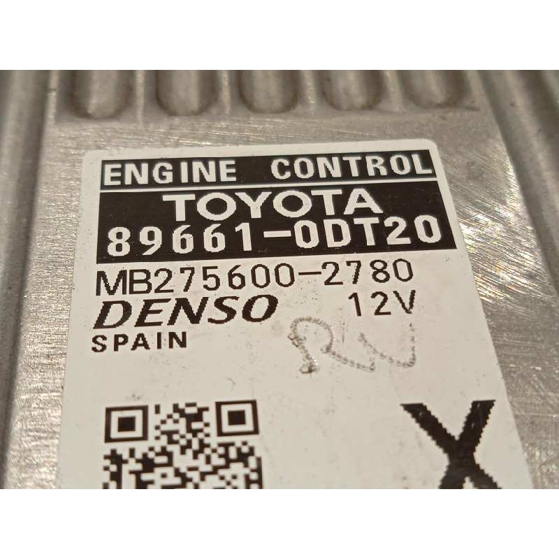 Recambio de centralita motor uce para toyota yaris hybrid feel! referencia OEM IAM 896610DT20  MB2756002780