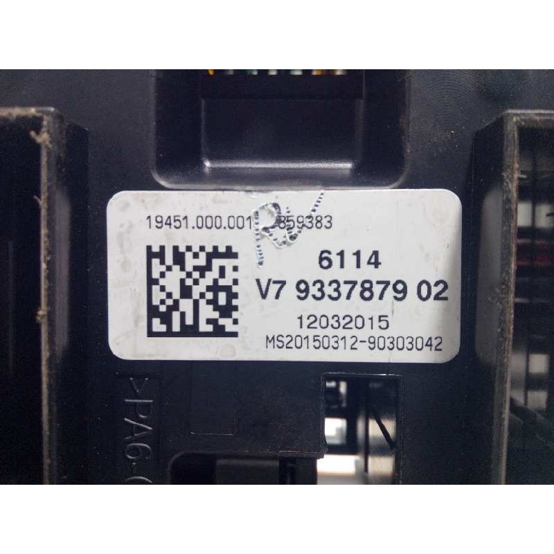 Recambio de caja reles / fusibles para bmw serie 4 coupe (f32) 420d referencia OEM IAM 61149337879  9337879