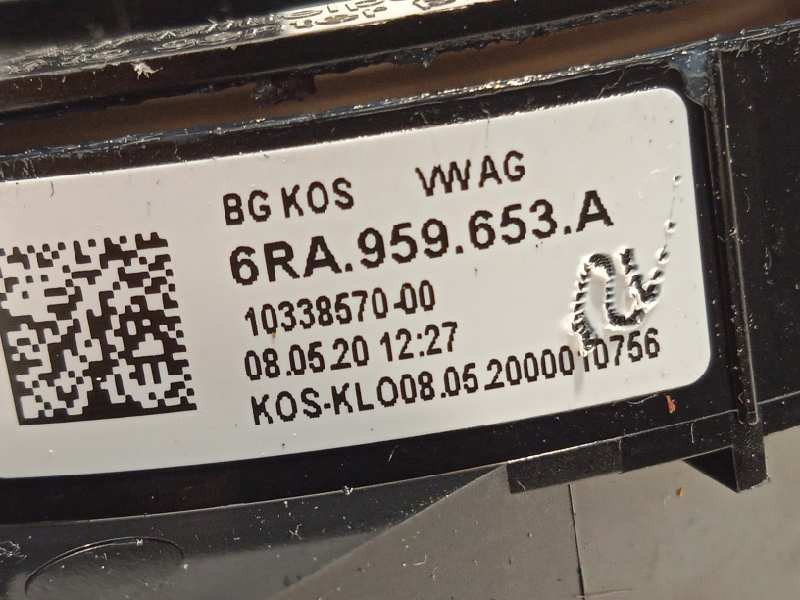 Recambio de anillo airbag para volkswagen t-cross sport referencia OEM IAM 6RA959653A  