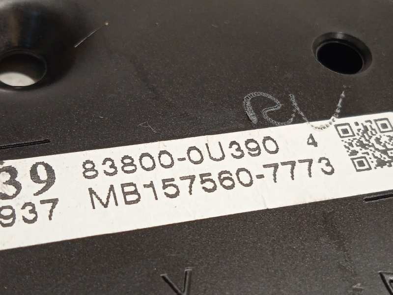 Recambio de cuadro instrumentos para toyota yaris hybrid feel! referencia OEM IAM 838000U390  