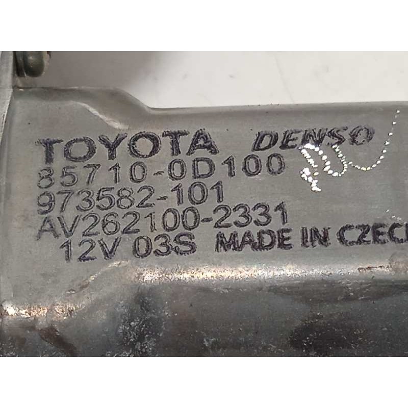 Recambio de elevalunas trasero izquierdo para toyota yaris hybrid feel! referencia OEM IAM 857100D100  698400D220