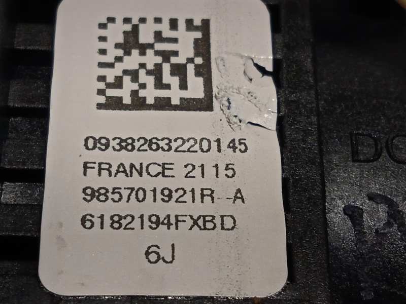 Recambio de airbag delantero izquierdo para renault scenic iii expression referencia OEM IAM 985701921R  