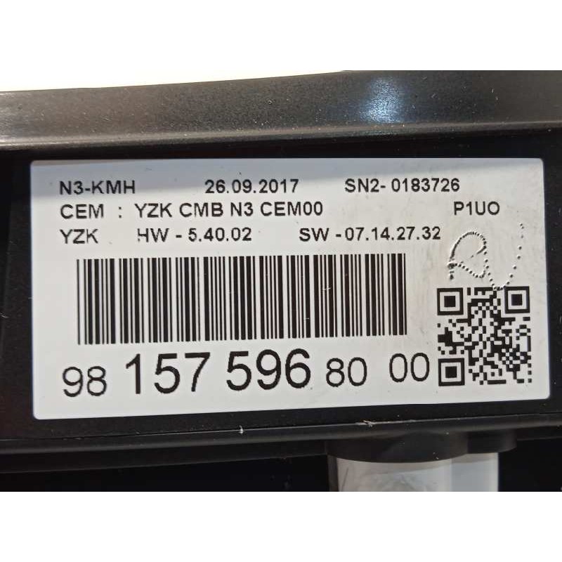 Recambio de cuadro instrumentos para opel grandland x 1.6 16v cdti dpf referencia OEM IAM 9815759680  