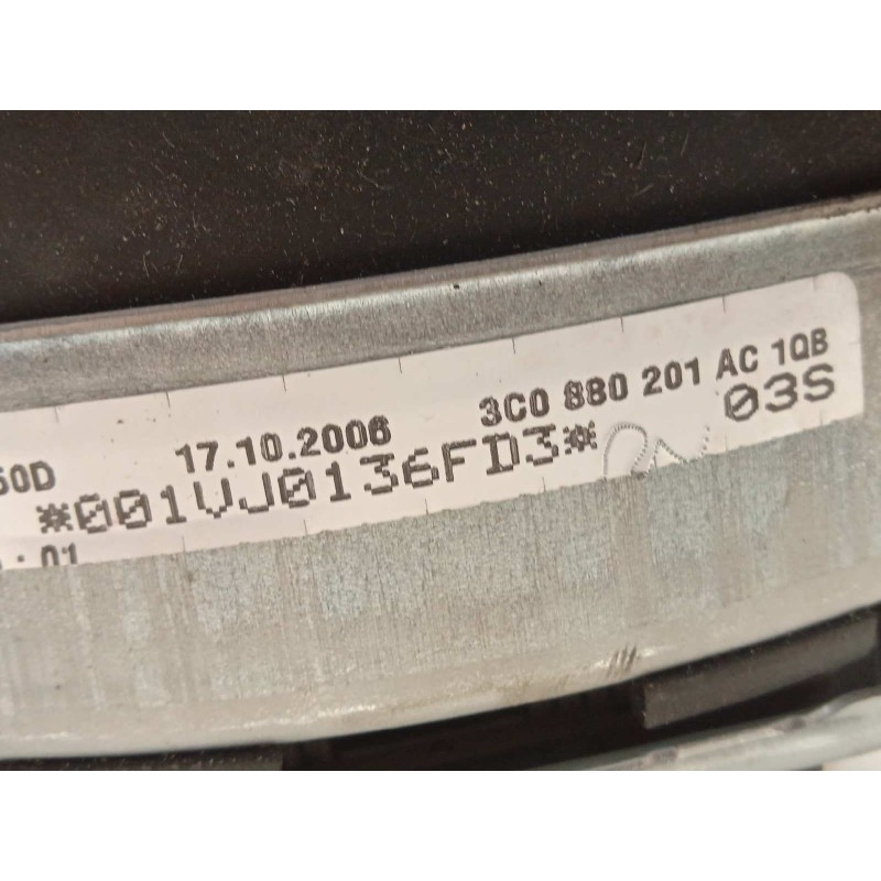 Recambio de airbag delantero izquierdo para volkswagen passat variant (3c5) 2.0 tdi referencia OEM IAM 3C0880201AC  3C0880201AC1