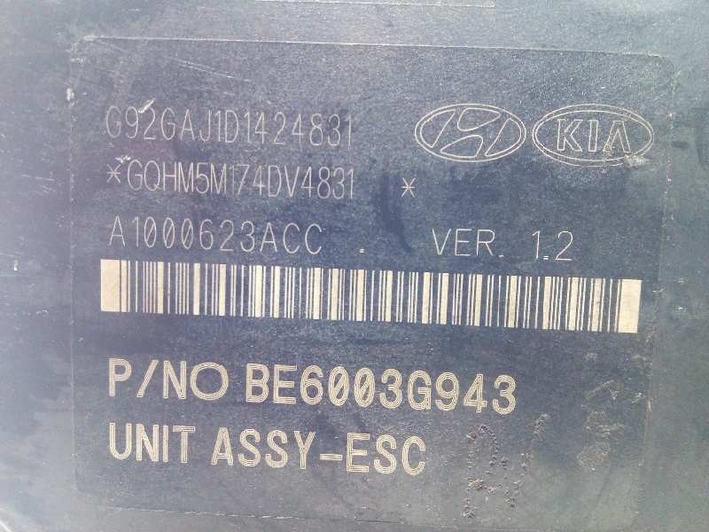 Recambio de abs para kia rio basic referencia OEM IAM 589201W570 BE6003G943 MGH60BH6013G943