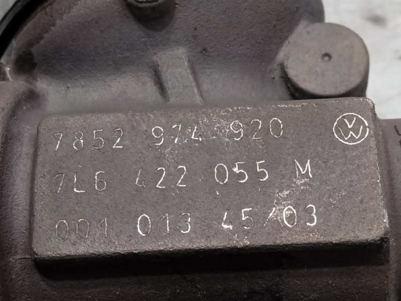 Recambio de cremallera direccion para volkswagen touareg (7la) tdi v10 referencia OEM IAM 7L6422063B  