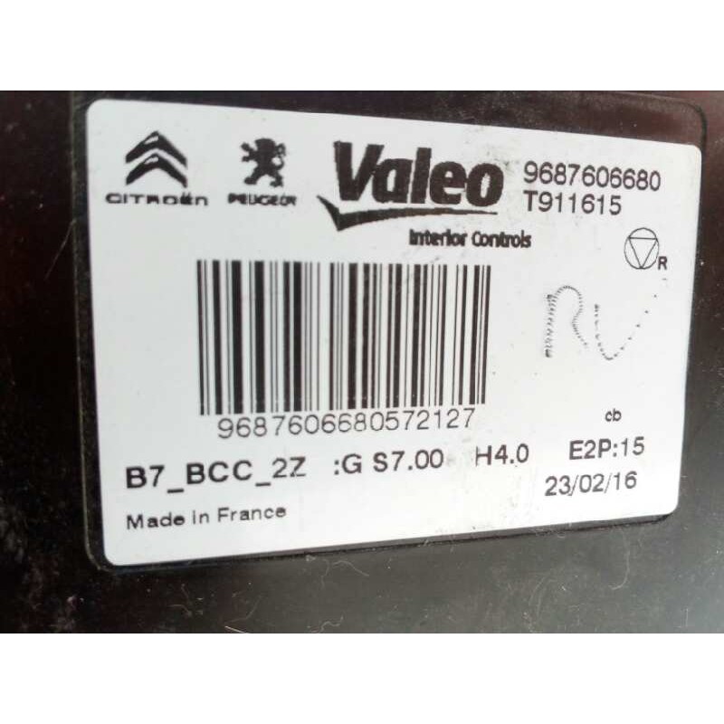 Recambio de centralita confort para citroën c4 lim. feel edition referencia OEM IAM 9687606680  