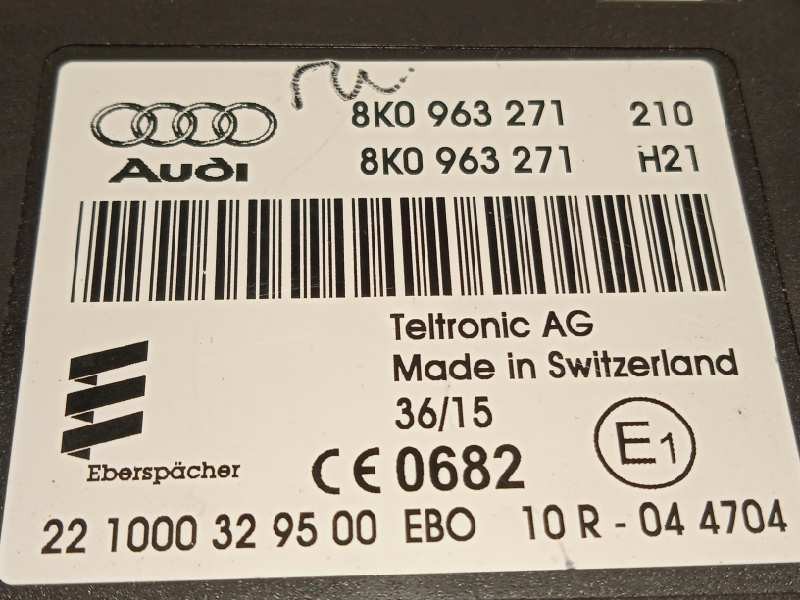 Recambio de modulo electronico para porsche macan (typ ) s diesel referencia OEM IAM 8K0963271  