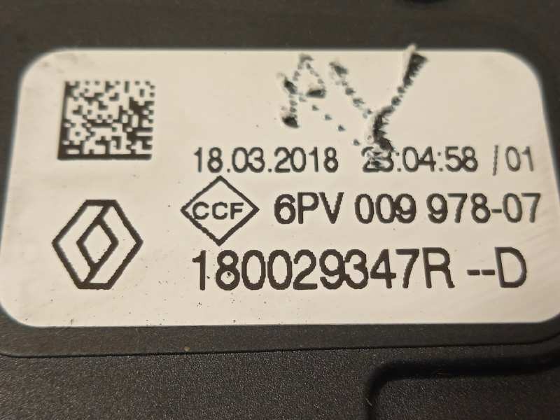 Recambio de potenciometro pedal para renault clio iv 0.9 tce referencia OEM IAM 180029347R  