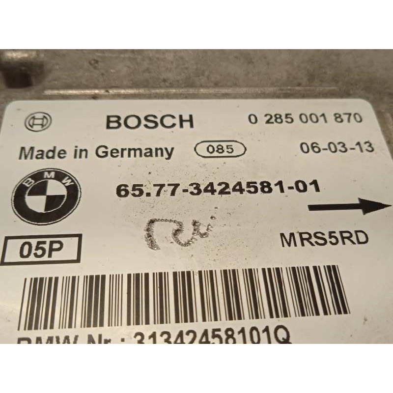 Recambio de centralita airbag para bmw x3 (e83) 2.0d referencia OEM IAM 65773424581  0285001870