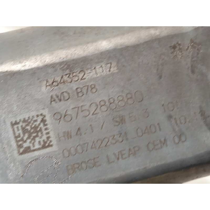 Recambio de elevalunas delantero derecho para citroën c4 picasso intensive referencia OEM IAM 9675924680  9675288880