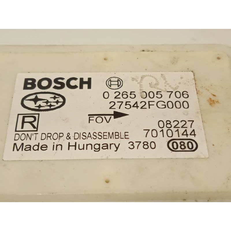 Recambio de centralita esp para subaru impreza g12 2.0 diesel cat referencia OEM IAM 27542FG000  0265005706