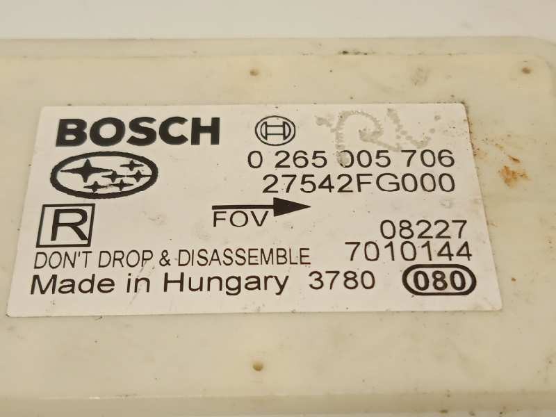 Recambio de centralita esp para subaru impreza g12 2.0 diesel cat referencia OEM IAM 27542FG000  0265005706