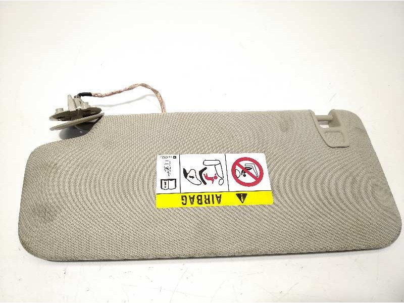 Recambio de parasol derecho para opel mokka x 1.4 16v turbo referencia OEM IAM 42424581  