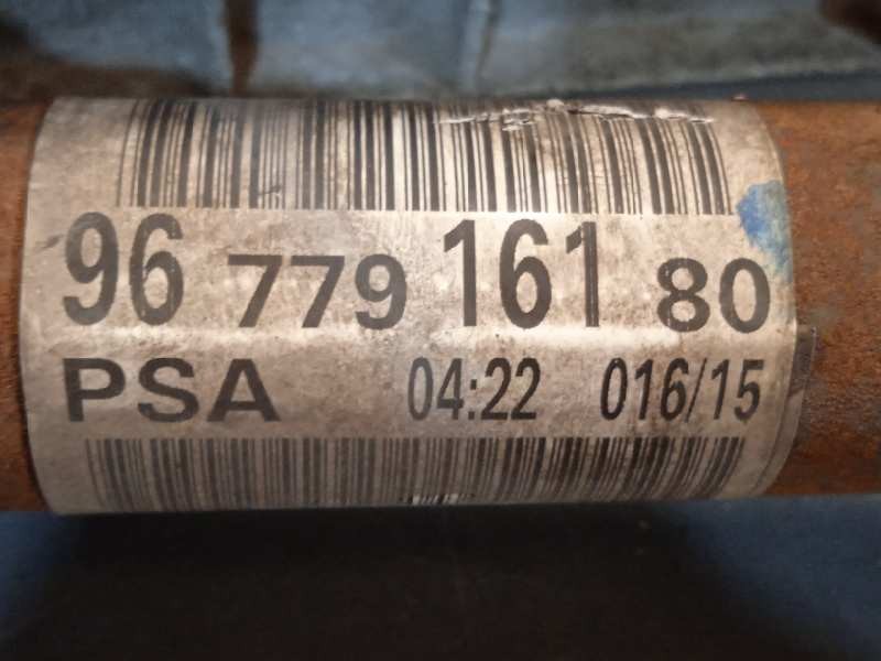 Recambio de transmision delantera derecha para citroën c4 picasso intensive referencia OEM IAM 9677916180  