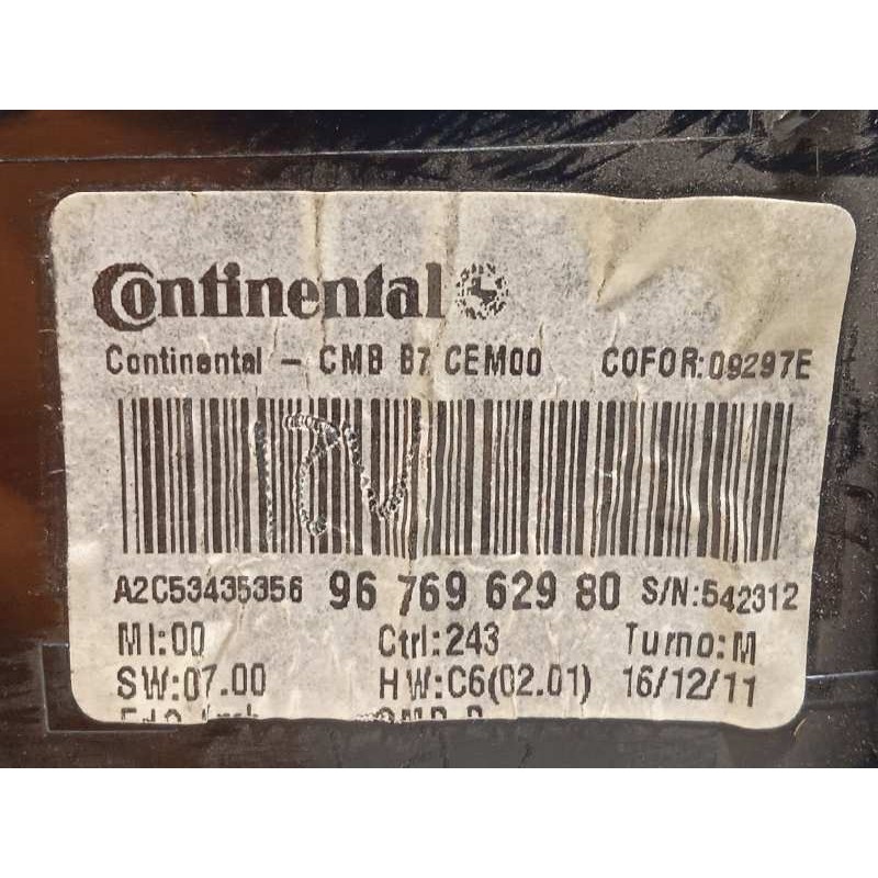 Recambio de cuadro instrumentos para citroën c4 lim. seduction referencia OEM IAM 9676962980  A2C53435356