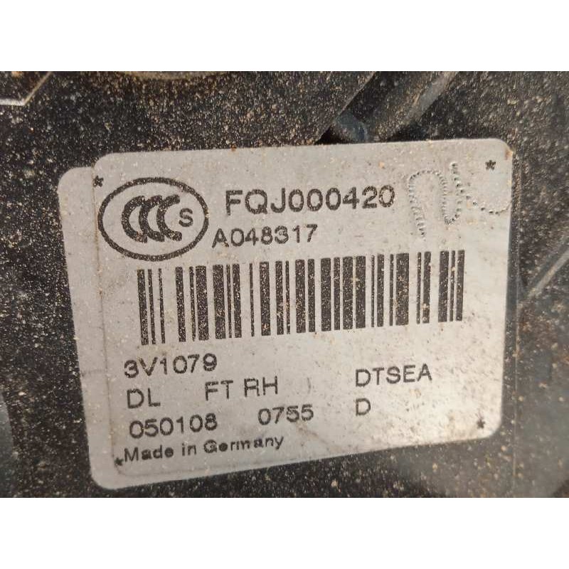 Recambio de cerradura puerta delantera derecha para land rover discovery v6 td s referencia OEM IAM FQJ000420  