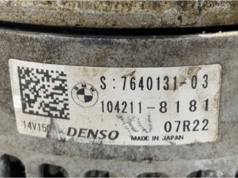 Recambio de alternador para bmw mini (f56) cooper referencia OEM IAM 7640131 12317640131 12317640131