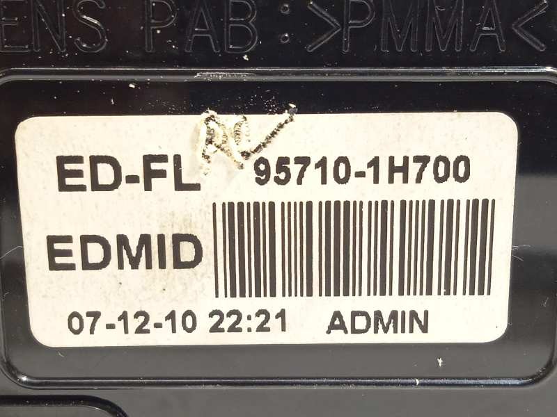 Recambio de pantalla multifuncion para kia cee´d concept referencia OEM IAM 957101H700  