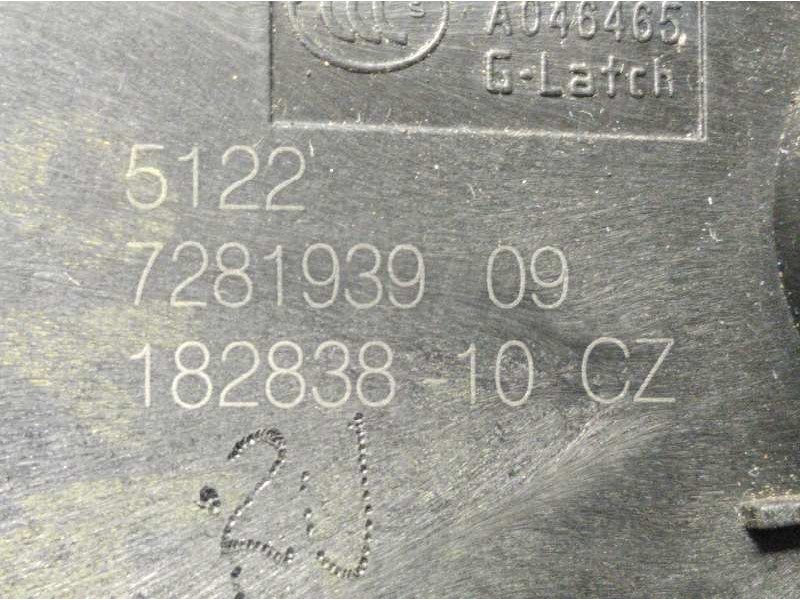 Recambio de cerradura puerta trasera izquierda para bmw mini (f56) cooper referencia OEM IAM 51227281939  