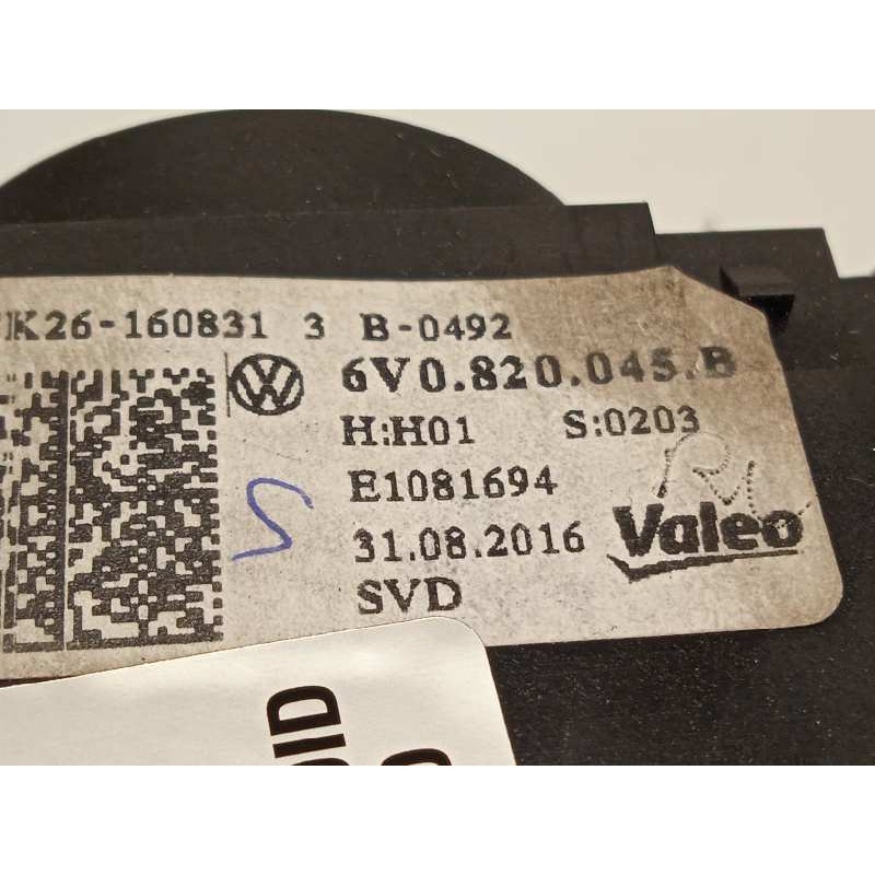 Recambio de mando calefaccion / aire acondicionado para skoda fabia 1.2 tsi referencia OEM IAM 6V0820045B  6V0820045B9B9