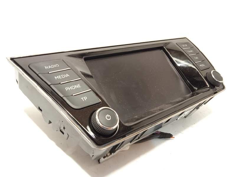 Recambio de pantalla multifuncion para skoda fabia 1.2 tsi referencia OEM IAM 6V0919604B  