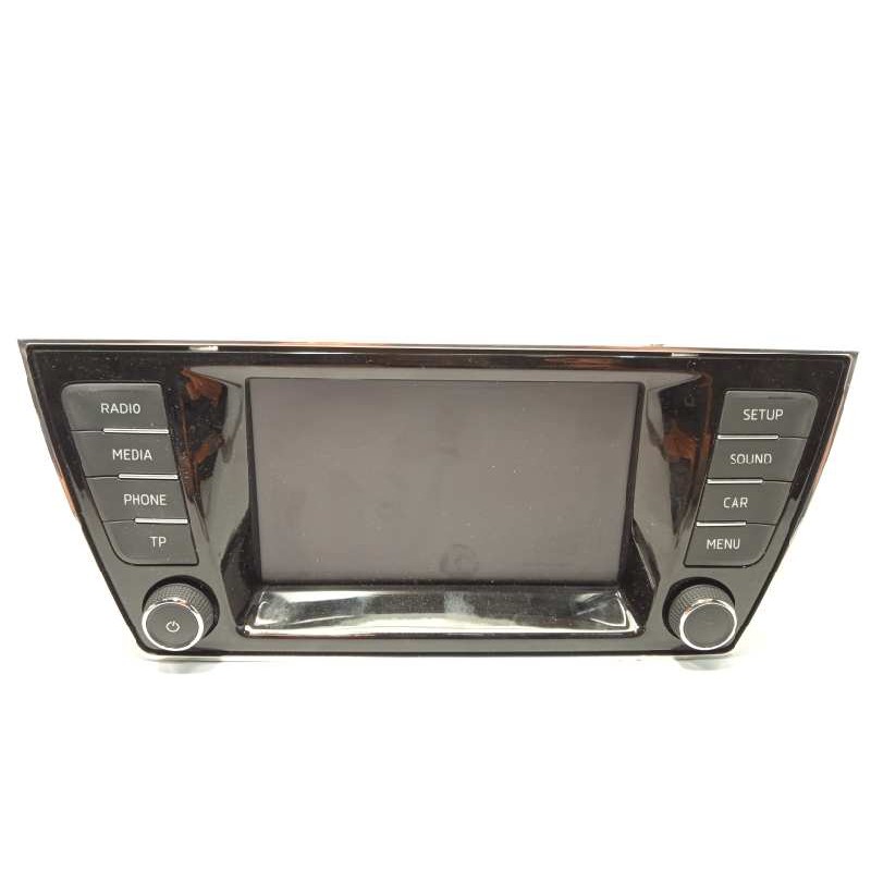 Recambio de pantalla multifuncion para skoda fabia 1.2 tsi referencia OEM IAM 6V0919604B  